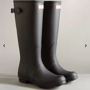 Hunter Tall Back Adjustable Rain Boots
